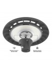 LED світильник парковий VIDEX SLP01 IP65 120W 16800Lm 3000/5000/6500K 220V VL-SLP01-120B - 486095