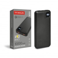 Повербанк 10000mAh TITANUM WQ55 22.5W Black TPB-WQ55-B - 486507