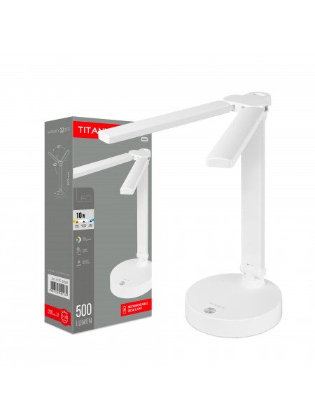 LED лампа настiльна з акумулятором TITANUM TLTF-015W 10W 3000-6000K TLTF-015W - 400134