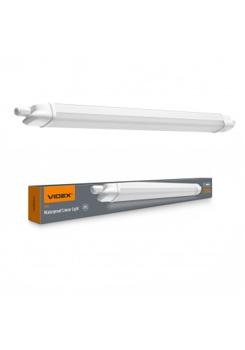 LED світильник IP65 лінійний магістральний VIDEX BNWL04 20W 0.6М 5000K 220V VL-BNWL04-20065 - 487481