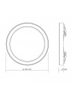 LED світильник круглий VIDEX DL6R 24W 3000K-4000K-6500K White VL-DL6R-24CW - 487924