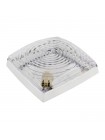 Світильник пластиковий Класика білий HOROZ ELECTRIC 400-000-102