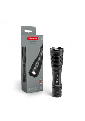 Портативний світлодіодний ліхтарик TITANUM TLF-T12 350Lm 5000K Black TLF-T12 - 484183