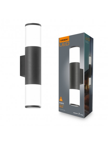 LED Світильник архітектурний AR092B IP54 VIDEX 2xGU10 VL-AR092B - 485968