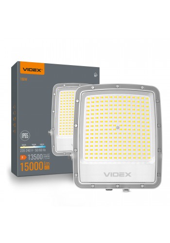 LED прожектор VIDEX F5 150W 3000-5000-6500K 230V White (VL-F5-150CW) VL-F5-150CW - 400547