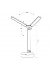 LED лампа настiльна з акумулятором TITANUM TLTF-015W 10W 3000-6000K TLTF-015W - 400134