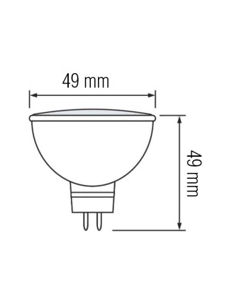 Світлодіодна лампа FONIX-4 4W GU5.3 6400К HOROZ ELECTRIC 
001-001-0004-011