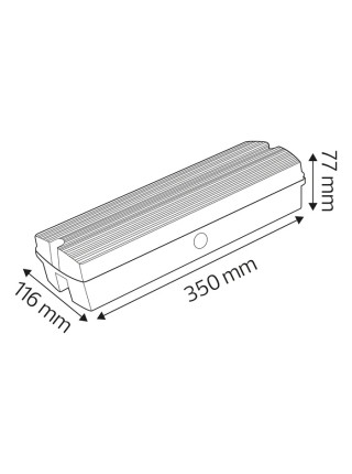 Світлодіодний світильник аварійний HENRY 4.5W HOROZ ELECTRIC 
084-034-0005-010