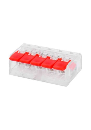 Клемник 5-х полюсний SLIM CONNECTOR-5 HOROZ ELECTRIC 103-002-0005-010