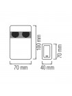 Дзвінок SOLID безпровідний HOROZ ELECTRIC 086-001-0002-010