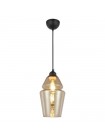 Світильник підвісний SPARK-1 янтарний HOROZ ELECTRIC 021-016-0001-020