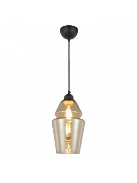 Світильник підвісний SPARK-1 янтарний HOROZ ELECTRIC 
021-016-0001-020