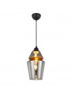 Світильник підвісний SPARK-2 титановий+мідь HOROZ ELECTRIC 021-016-0002-010