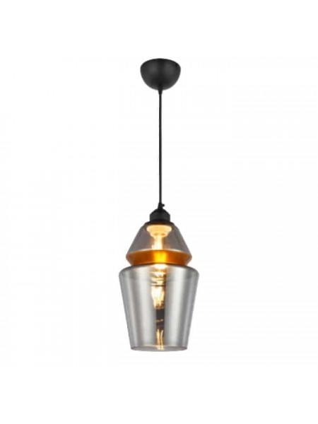Світильник підвісний SPARK-2 титановий+мідь HOROZ ELECTRIC 
021-016-0002-010