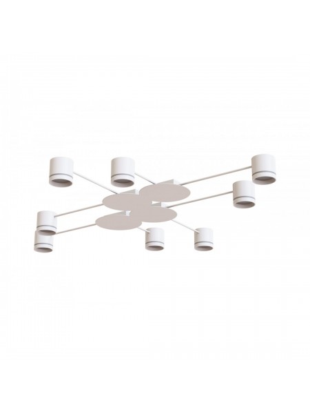 Світильник STARK CL-8/4-133 8xGX53 WH, 1060х100мм, білий, HOPFEN