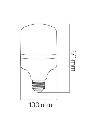 Світлодіодна лампа TORCH-30 30W E27 4200K HOROZ ELECTRIC 
001-016-0030-032