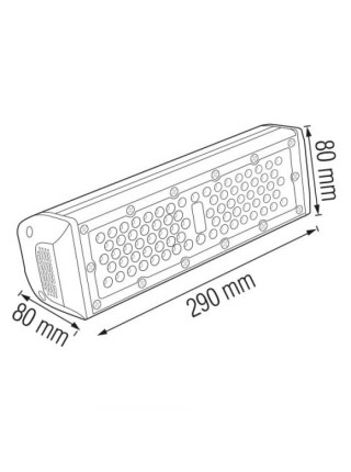 Світильник промисловий вологозахищений підвісний ZEUGMA-50 HOROZ ELECTRIC 
063-005-0050-010