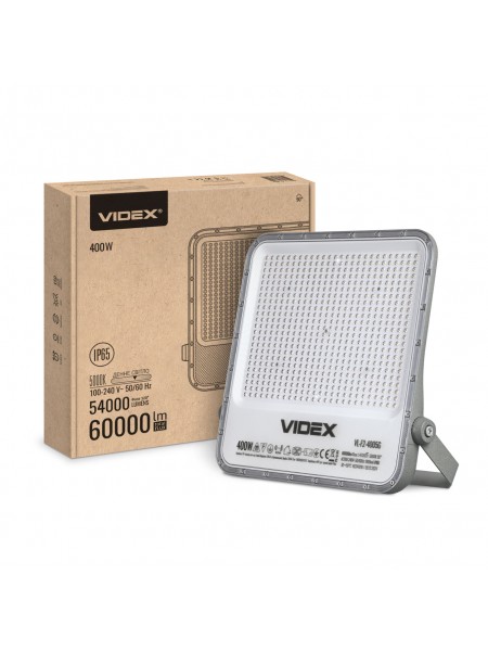 LED прожектор VIDEX PREMIUM F2 400W 5000K 220V VL-F2-4005G - 486941