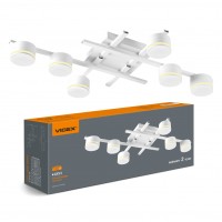 Світильник VIDEX під лампу 6xGX53 накладний Білий (VL-SPF31-6W) VL-SPF31-6W - 487665