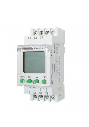 Цифрове реле контролю напруги FRV15 4 200-500V 1NO+1NC Промфактор ( FRV15 4 )