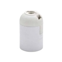 Патрон пластиковий Е27 білий HOROZ ELECTRIC 
094-002-0002-010