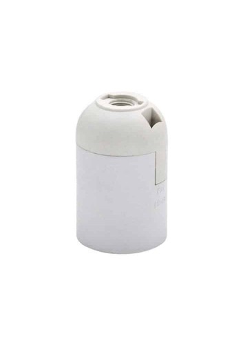 Патрон пластиковий Е27 білий HOROZ ELECTRIC 094-002-0002-010