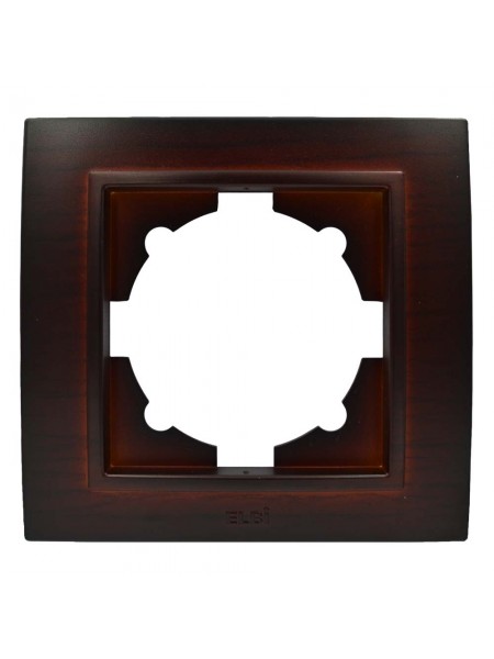 Рамка ELBI ZENA Woodline червоне дерево 1-на ( 608-012900-271 )