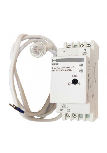 Реле сутінкове 1x25А AC220В FRS21 + датчик Промфактор ( FRS21 )