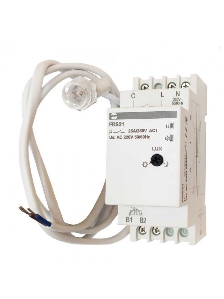 Реле сутінкове 1x25А AC220В FRS21 + датчик Промфактор ( FRS21 )