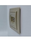 Розетка ELBI ZENA Silverline титан TV без рамки ( 609-011400-273 )