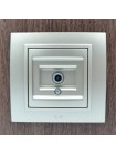 Розетка ELBI ZENA Silverline титан TV без рамки ( 609-011400-273 )