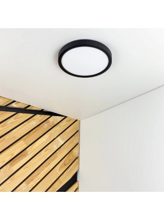 Світильник LED MILLENNIUM 20W 5000K круг чорний Violux ( 351220 )