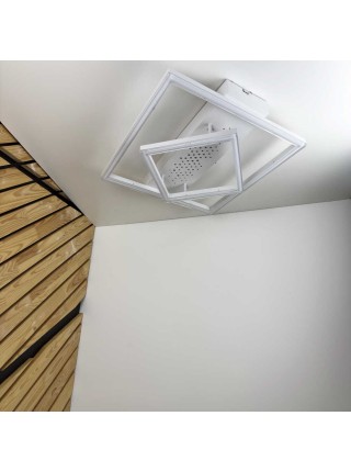 Світильник LED smart KENZO-S+пульт 100W 3000-5000K IP20 квадрат білий Violux ( 220675 )