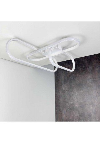 Світильник LED smart SKYLER-3D +пульт 90W 3000-5000K IP20 білий Violux ( 220885 )
