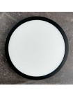Світильник LED Violux ДББ RODOS круг 24W 5000K IP20 чорний ( 330141 )