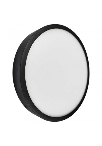 Світильник LED Violux ДББ RODOS круг 24W 5000K IP20 чорний ( 330141 )