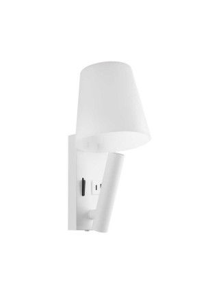 Світильник настінний Violux UMBRELLA USB+TYPE-C VIOLUX 3W 4200K IP20 білий ( 552024 )