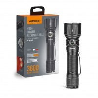 Портативний світлодіодний ліхтарик VIDEX VLF-A376 3600Lm 5000K VLF-A376 - 487177
