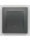 Вимикач EL-BI VEGA антрацит матовий 1-кл проміжний ( 510-016700-214 )