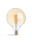 LED лампа VIDEX Filament G125FAD 7W E27 2200K дімерна бронза VL-G125FAD-07272 - 295527