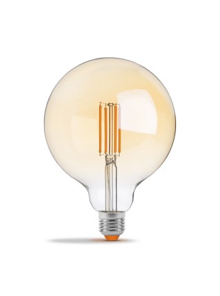 LED лампа VIDEX Filament G125FAD 7W E27 2200K дімерна бронза VL-G125FAD-07272 - 295527