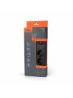 Мережевий подовжувач VIDEX ONCORD з/з 3п 3м (3x1.5мм) з кнопкою Black VF-PD33G-B - 484879