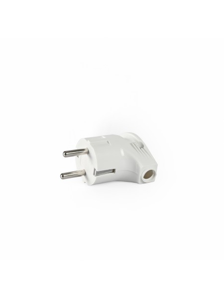 Вилка мережева з/з кутова 16А біла TITANUM STANDARD TF-PL216G-W - 484008