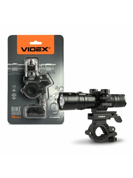 Велосипедний тримач для ліхтариків універсальний VIDEX VLF-ABH-287 VLF-ABH-287 - 484640