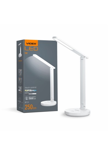 LED лампа настiльна з акумулятором VIDEX VL-TF16W 5W 1800-5000K VL-TF16W - 484039