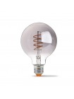 LED лампа VIDEX Filament G95FGD 4W E27 2100K дімерна графіт VL-G95FGD-04272 - 296593