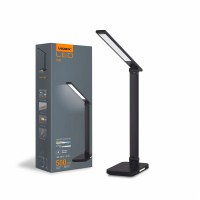 LED лампа настiльна з бездротовою зарядкою VIDEX VL-TF17B 18W 1800-6500K VL-TF17B - 484046