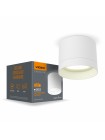 Світильник VIDEX IP44 під лампу GX53 накладний Білий VL-SPF19A-W VL-SPF19A-W - 484725