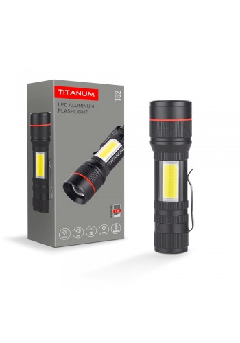Портативний світлодіодний ліхтарик TITANUM TLF-T02 200Lm 6500K TLF-T02 - 483278
