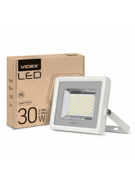 LED прожектор VIDEX PREMIUM  30W 5000K білий